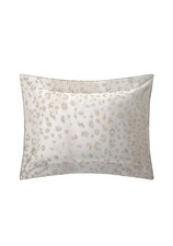 NWT Yves Delorme Paris Tioman Organic Cotton ONE BOUDOIR Pillowsham Animal Print NWT Yves Delorme Paris Tioman Organic Cotton ONE BOUDOIR Pillowsham Animal Print - Image 1