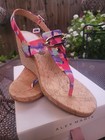 Alex Marie Womens Size 9.5  Carmen Multi Burdette Wedge BRAND NEW Sandels — photo 6