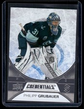 2021-22 Upper Deck Credentials #27 Philipp Grubauer A-3