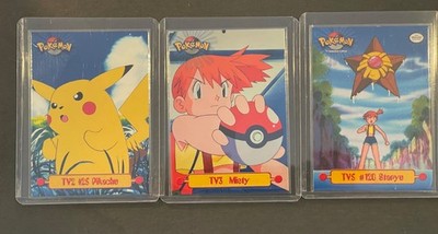 1999 Pokemon Series 1 TV Animated Series Lot of 8 Cards TV Puzzle Cards