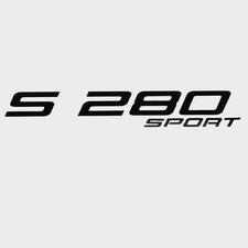 Pursuit Boat Model Decal 5455340 |S280 Sport Black Sticker