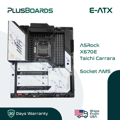 ASRock X670E Taichi Carrara AM5 AMD X670E DDR5 EATX Motherboard
