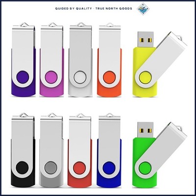 64GB USB 3.0 Flash Drive 10 Pack with High Speed Data Transfer & Mixed Colors