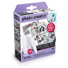 Photo Creator Instant Camera Refill 10 Rolls Thermal Paper Print 700+ Photos New