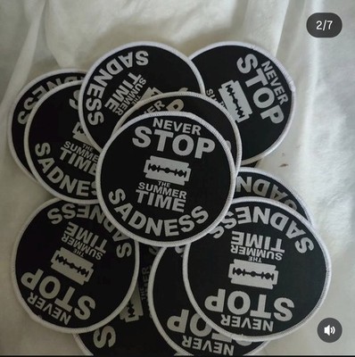 Never Stop The Summertime Sadness Patch. Lana Del Rey/ Blackgaze Tribute