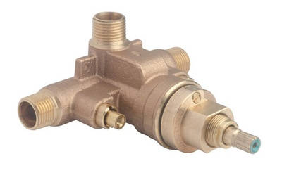 #ad 261XBODY Temptrol Brass Pressure Balancing Shower Valve with Service Stops $154.43