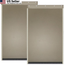2 Pack PAC11-11039 Pet Door Replacement Flaps Large 10 1/8" x 16 7/8", Gray