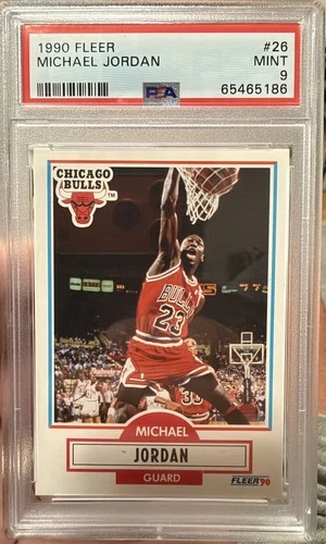 1990 Fleer Michael Jordan #26 PSA 9 Chicago Bulls