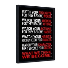 высота диаграммы Pyradecor Black Framed Canvas