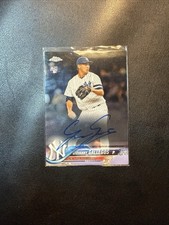 2018 Topps Chrome Giovanny Gallegos Auto Rookie #RA-GG New York Yankees