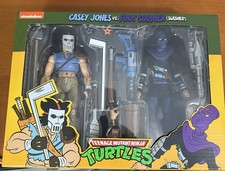 Teenage Mutant Ninja Turtles Cartoon CASEY JONES FOOT SOLDIER 2 Pack NECA TMNT