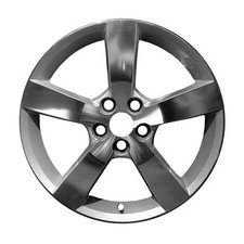 Wheel 18 5x110 Aluminum Silver Bare Polished Fits 2006-2009 Pontiac G6