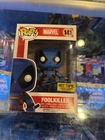 Funko Pop! Vinyl: Marvel - Deadpool (Foolkiller) (Blue) - Hot Topic (Exclusive)