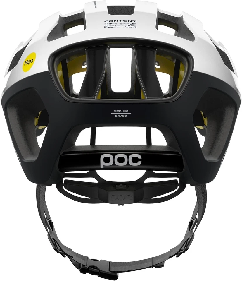 Casco de ciclismo POC Octal X MIPS pequeño 50-56 cm blanco hidrógeno unisex MTB Foto 2 de 4