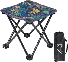 Portable Folding Camping Stool Outdoor Camping Lightweight Samll Chair for Fishi