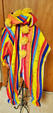 Vintage Kids Clown Costume - 36" from top to bottom