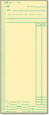 1261 Acroprint/Amano/Cincinnati/Lathem Time Card, Weekly, 3 3/8 X 8 1/4 (Box of 
