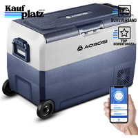 KüHlbox 50L Elektrisch App-Steuerung 12/24V Bis -20°C FüR Auto Lkw Boot Camping