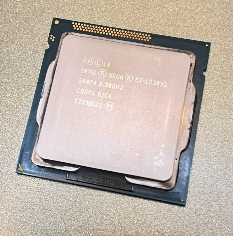 Intel Computer Intel Xeon E3-1230 V2 Processor Model Processors