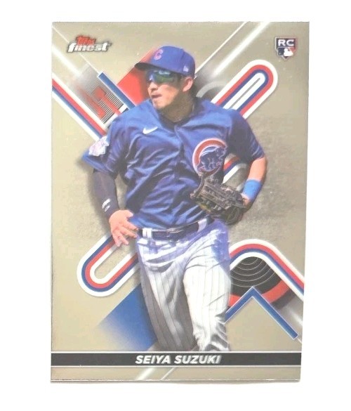 2022 Topps Finest #41 Seiya Suzuki RC (CUBS) !