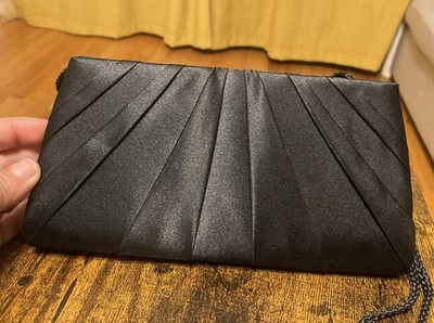 Marks and Spencer s Little Black HANDBAG Clutch Bag Great Condition M&S