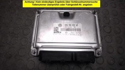 Steuergerät Einspritzung / Motorsteuergerät BCA VW 1K/1KP/5M/1KM Golf 1.4