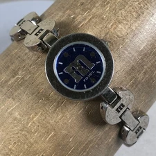 Fossil M&M Women PR1477 Dress Blue Dial Quartz Analog 21mm Watch 7 1/4"