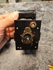 ANTIQUE KODAK VEST POCKET CAMERA AUTOGRAPHIC 25 BT 50 Vintage AS IS UNTESTED
