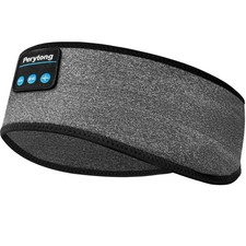 Sleep Headphones Bluetooth 5.4 Headband - Ultra-Thin Stereo Speakers for Side