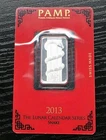 2013 PAMP Suisse Lunar Year Of Snake 10 Gram .999 Fine Silver Bar - Sealed Assay