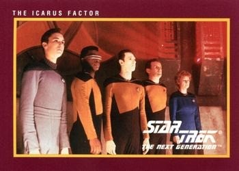 The Icarus Factor (#80) | 1991 Impel Star Trek 25th Anniversary | EX