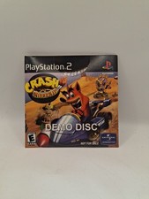 Crash Bandicoot Nitro Kart Demo Disc PlayStation 2 PS2- Sealed