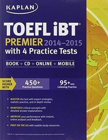 Kaplan TOEFL iBT Premier 2014-2015 with 4 Practice Tests... | Buch | Zustand gut