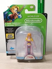 *FREE SHIP* 4" PRINCESS ZELDA + Ocarina The Legend of Zelda Jakks Pacific