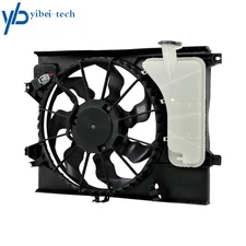 Radiator Cooling Fan with Shroud Assembly For Kia Soul 2012-2019 L4 1.6L / 2.0L