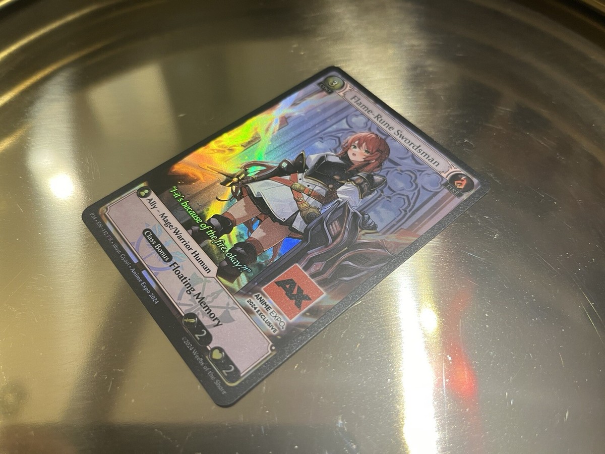 その他 Grand Archive PR Flame-Rune Swordsman Flame Rune Swordsman Grand Archive Promo Anime Expo 2024