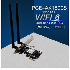 WiFi 6 AX3000 PCIe Wifi Card Intel AX200 Desktop PC WiFi Bluetooth 5.2 Adapter