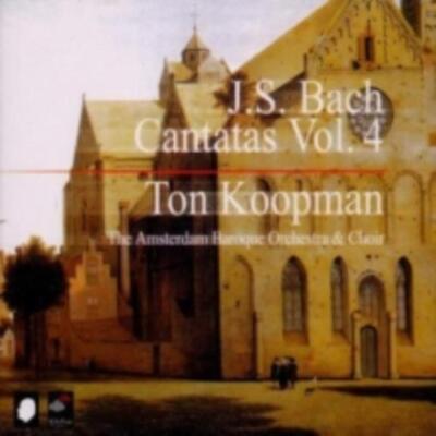 BACH/LARSSON/BONGERS/GRIMM/STAM/KOOPMAN: CANTATAS 4 - CD