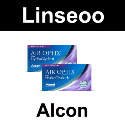 1 oder 2x 6er Boxen AIR OPTIX plus Hydraglyde Multifocal von Alcon