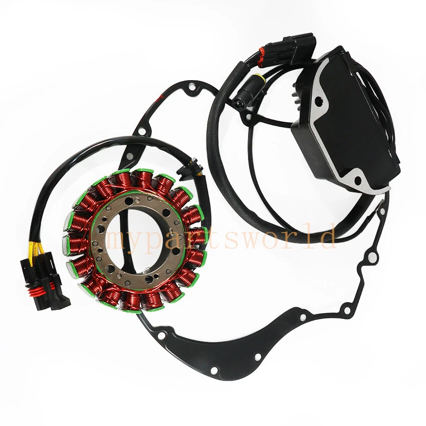 Rectificador y junta de estator VRSCA 1HAZ VRSCA V-ROD 2002-2003 para Harley-Davidson Foto 3 de 4