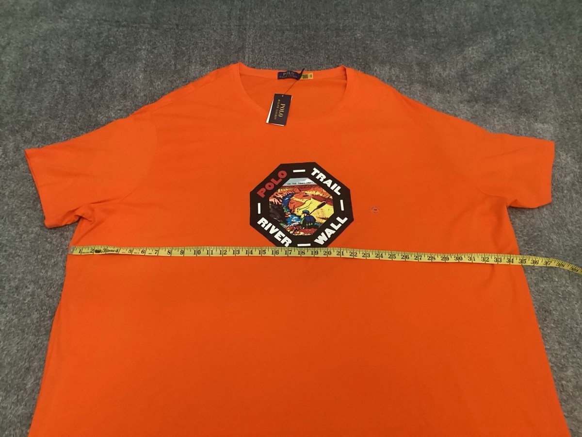 Tシャツ・カットソー POLO RALPH LAUREN / POLO TRAIL WALL T-SHIRT BIG SIZE Polo Ralph Lauren Trail River Wall Graphic T-Shirt Big
