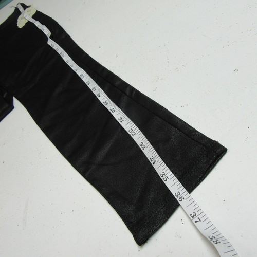 Knox Rose Womens Size XS Faux Leather Pull-On Pants Skinny Leg Black Black - Picture 5 of 10