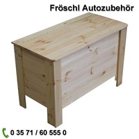 Holztruhe Holzkiste WäSchetruhe Truhe Kiste Deckel Spielkiste Spielzeugkiste A*