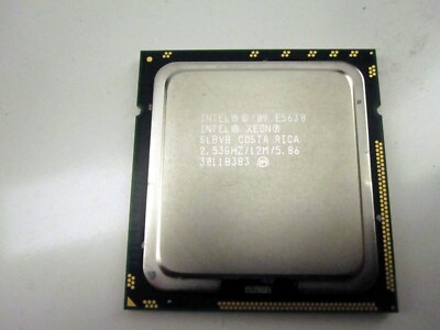 Intel Xeon E5630 2.53GHz Quad Core CPU Processor SLBVB