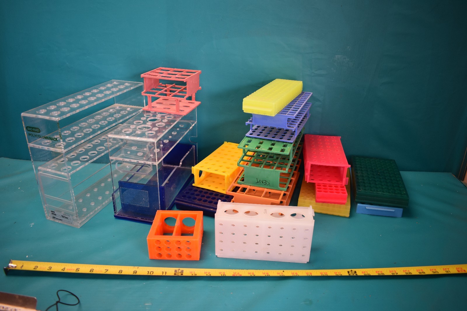 USED LOT OF LAB RACKS ~DIFFERENT SIZES AND COLORS~ | eBay