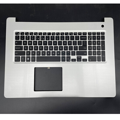 Silver Palmrest Backlit Keyboard For Dell Inspiron 17 5770 5775 06V9FW 17.3in US