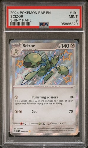 Scizor graded PSA 9 for sale on eBay