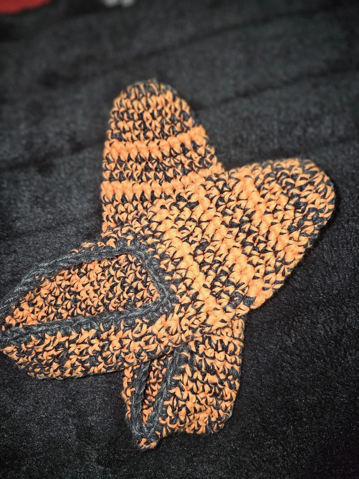 Hausschuhe Füßlinge Haussocken Handarbeit Gr. 38/39 - Bild 3 von 4