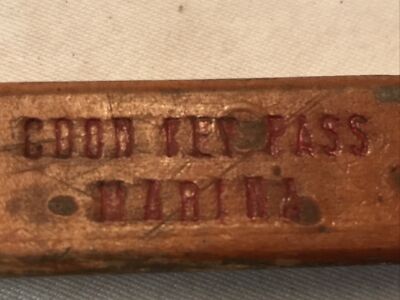 COON KEY PASS VINTAGE ADVERTISING ICE PICK