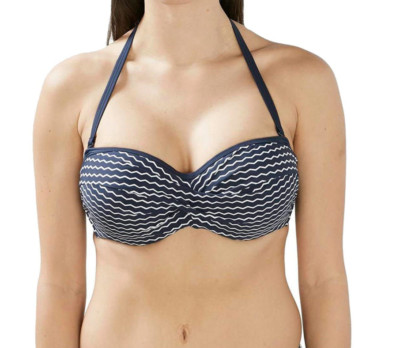 ESPRIT Women's Estero Beach Bc Bra Bikini top Size 12 / 34E BNWT-